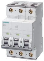 Siemens miniature circuit breaker C, 10A, 5SY6310-7 400 V...