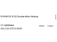 Siemens SINAMICS S120 Double Motor 6SL3120-2TE13-0AD0 New
