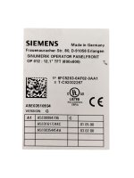 Siemens SINUMERIK 6FC5203-0AF02-0AA1 Operator Panelfront OP 012
