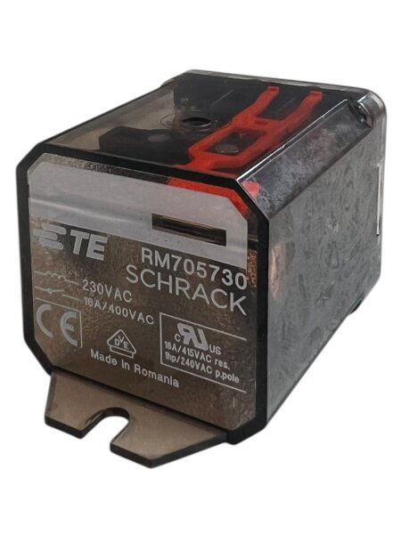 Schrack RM705730 Leistungs-Printrelais 230 V AC, 16 A, 3 Wechsler NEU