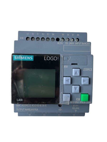 Siemens LOGO! 230RCE 6ED1052-1FB08-0BA2 Logik module