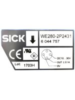 SICK WS280-2P2431 PN:6044745 Photoelectric sensor W280-2 NEW