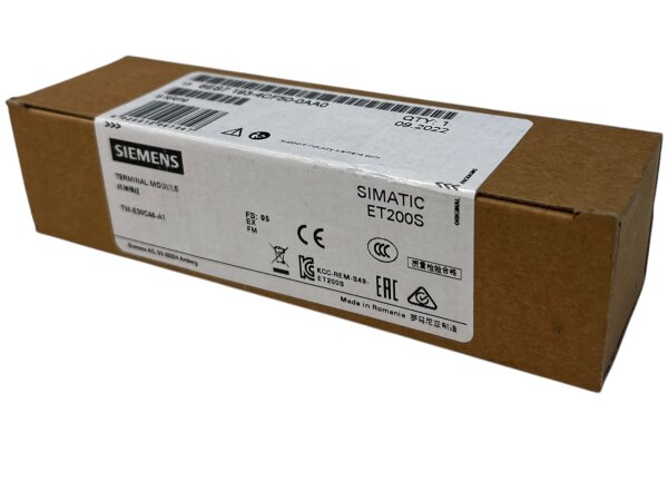 Siemens SIMATIC DP 6ES7193-4CF50-0AA0 Terminalmodul TM-E30C46-A1 für ET 200S NEU