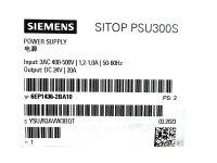 Siemens SITOP PSU300S 20A 6EP1436-2BA10 Stromversorgung NEU