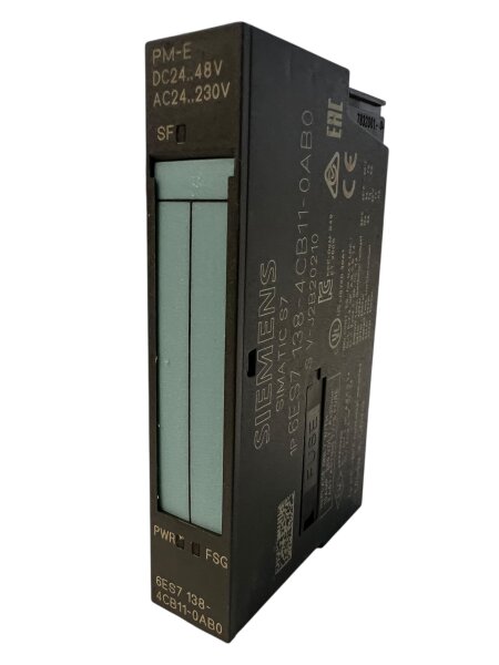 Siemens SIMATIC S7 DP 6ES7138-4CB11-0AB0 PM-E power modul for ET 200S