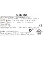 Siemens MICROMASTER 420 6SE6420-2UD13-7AA1 Frequenzumrichter