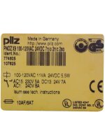 PILZ PNOZ X9 100-120VAC 24VDC 7n/o 2n/c 2so PN:774605 Safety Relay