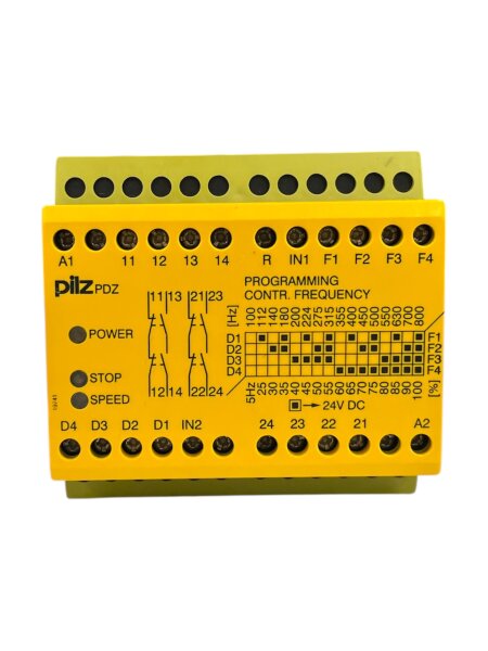 PILZ PDZ 24VDC 2N/O 2N/C PN: 774400 Sicherheitsrelais NEW