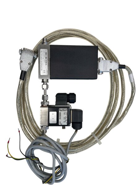 MKS 1179BX13CM1BVSPC1 / Viton 1000 sccm / He Digitaler Massendurchflussregler + bürkert 0330 G1/4