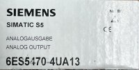 Siemens SIMATIC S5 6ES5470-4UA13 Analog Output NEW