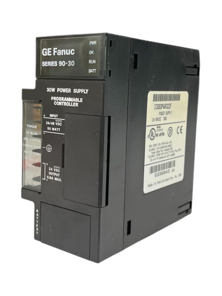 FANUC IC693PWR322F Stromversorgung 24 /48 VDC 30W
