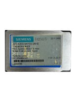 Siemens SINUMERIK 6FC5250-6AY30-3AH0 NCU-Software 31 Achsen