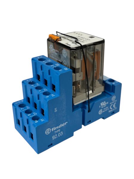 Finder Relay 62.33.8.400.0040 16A-250V+Socket Type 92.03