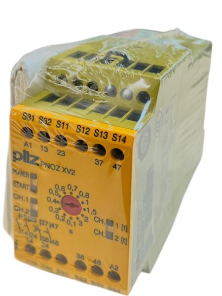PILZ PNOZ XV2 3/24VDC 2n/o Safety relay PN: 774502 NEW