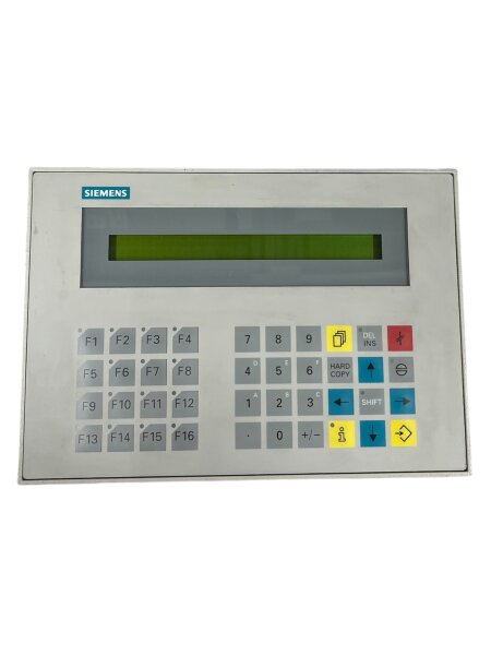 Siemens 6AV3515-1EB00 OPERATOR PANEL Two-Line Display OP15/A