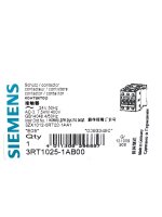 Siemens SIRIUS 3RT1025-1AB00 Leistungsschütz AC-3 17...