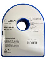 LEM IT ULTRASTAB IT600-S/SP1 Hochpräziser Stromwandler NEU