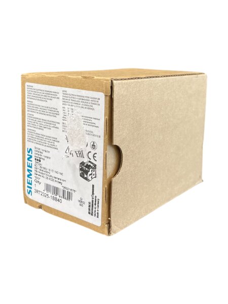 Siemens 3RT2325-1BB40 Contactor AC-1, 35 A, 400 V NEW