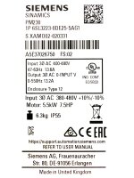 Siemens SINAMICS G120P 6SL3223-0DE25-5AG1 power module PM230