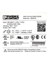 Phoenix Contact UNO POWER 1AC/24DC/240W Stromversorgung PN: 2904372 NEU