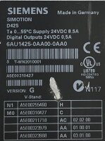 Siemens SIMOTION 6AU1425-0AA00-0AA0 Control Unit D425