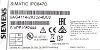 Siemens SIMATIC IPC847D 6AG4114-2KJ32-4BC0 PC