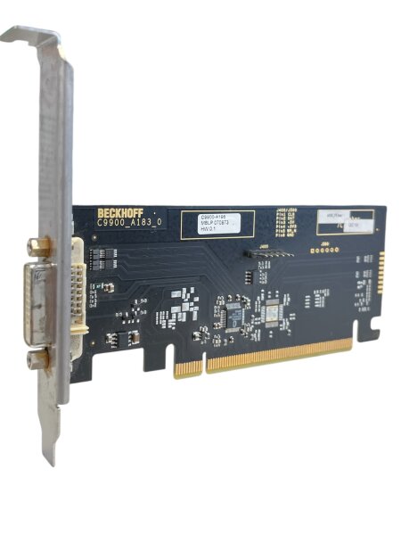 Beckhoff C9900_A183_0 + C9900-A196 ADD2 Card DVI 1x