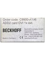 Beckhoff C9900_A183_0 + C9900-A196 ADD2 Card DVI 1x