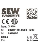 SEW EURODRIVE CBG21A PN: 28238133.0500.1200 control device NEW