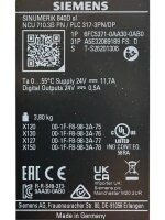 Siemens SINUMERIK 840D SL NCU 710.3B mit PLC 317-3PN/DP 6FC5371-0AA30-0AB0