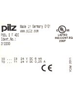PILZ PNOZ PSSu E F 4DI PN: 312200 electronic module, failsafe