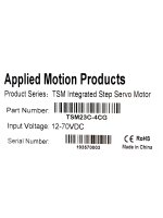 Applied Motion Products TSM23C-4CG Integrated CANopen Step-Servo Motor – NEMA 23 NEW