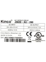 Kinco JD620‑AU‑280 AC Servo Drive NEW