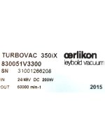 Leybold TURBOVAC 350 iX PN: 830051V3300 RS485 Turbomolekularpumpe DN100 ISO-K /DN 25 ISO-KF