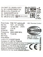HBC-radiomatic FSE 727 radiobus® Empfänger - TC241B - 2402-2480 MHz - IP65