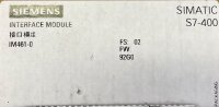 Siemens SIMATIC S7-400 6ES7463-2AA00-0AA0 Interface...