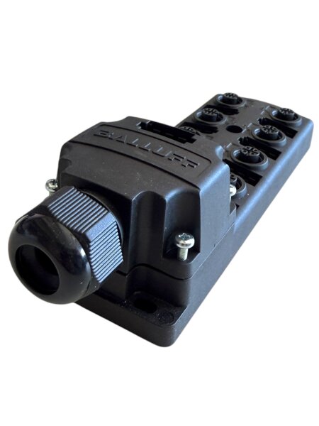 Balluff BPI007J 262467 Passiver 8‑fach M12 Sensor-/Aktor‑Verteiler, PNP, IP67 NEU