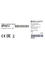 Balluff BPI007J 262467 Passiver 8‑fach M12 Sensor-/Aktor‑Verteiler, PNP, IP67 NEU