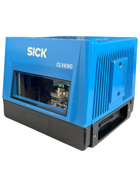SICK CLV690-0000 PN: 1056600 Fixed Mount Barcode Scanner