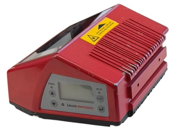 Leuze BCL 504i ON 100 – Stationary 1D Barcode Reader, Oscillating Mirror, 300–1000 mm, Class 1 Laser, PROFIBUS‑DP