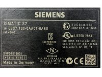 Siemens SIMATIC S7-400 6ES7460-0AA01-0AB0 Interface Module Send IM460-0