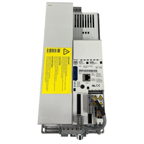 Lenze 8400 Highline C E84AVHCC1534SX0 Frequency Inverter