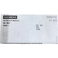 Siemens SIMATIC S7-400 IM461-1 6ES7461-1BA01-0AA0 Interface Module Receiver NEW
