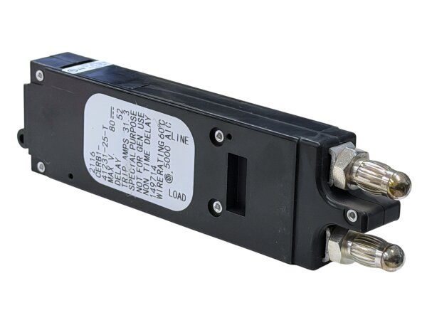 Sensata / Airpax CERB1‑41231‑25‑T Hydraulic‑Magnetic Circuit Breaker, 1‑Pole, CER Series NEW
