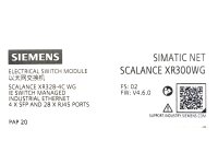 Siemens SCALANCE 6GK5328-4SS00-2AR3 XR328-4C WG managed IE switch NEW
