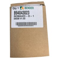 BENDER RCMA423-D-1 PN: B94043023...