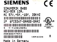 Siemens SINUMERIK 840D/DE 6FC5247-0AA00-0AA3 NCU-BOX