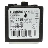 Siemens 3RH1911-1FA11 Auxiliary Switch Block NEW