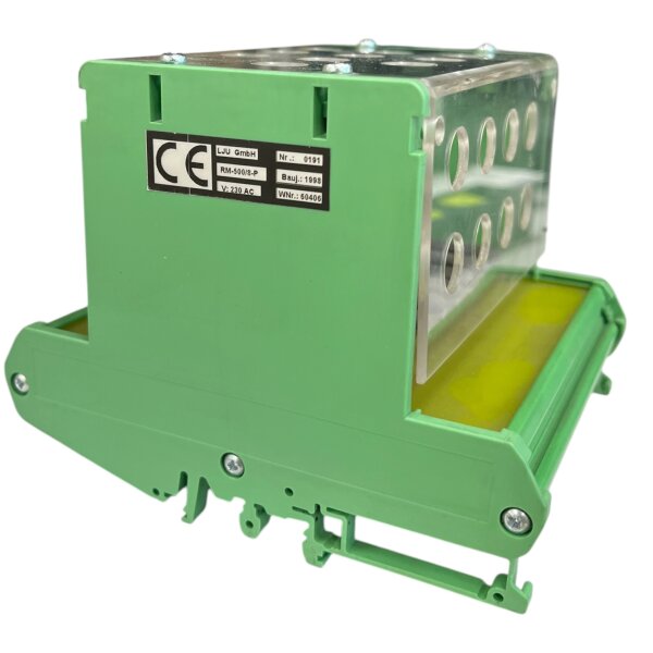 LJU RM-500/8-P PN: 60409 Relays Module 230 VAC