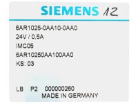 Siemens 6AR1025-0AA10-0AA0 SICOMP IMC05 KOMPAKTRECHNER